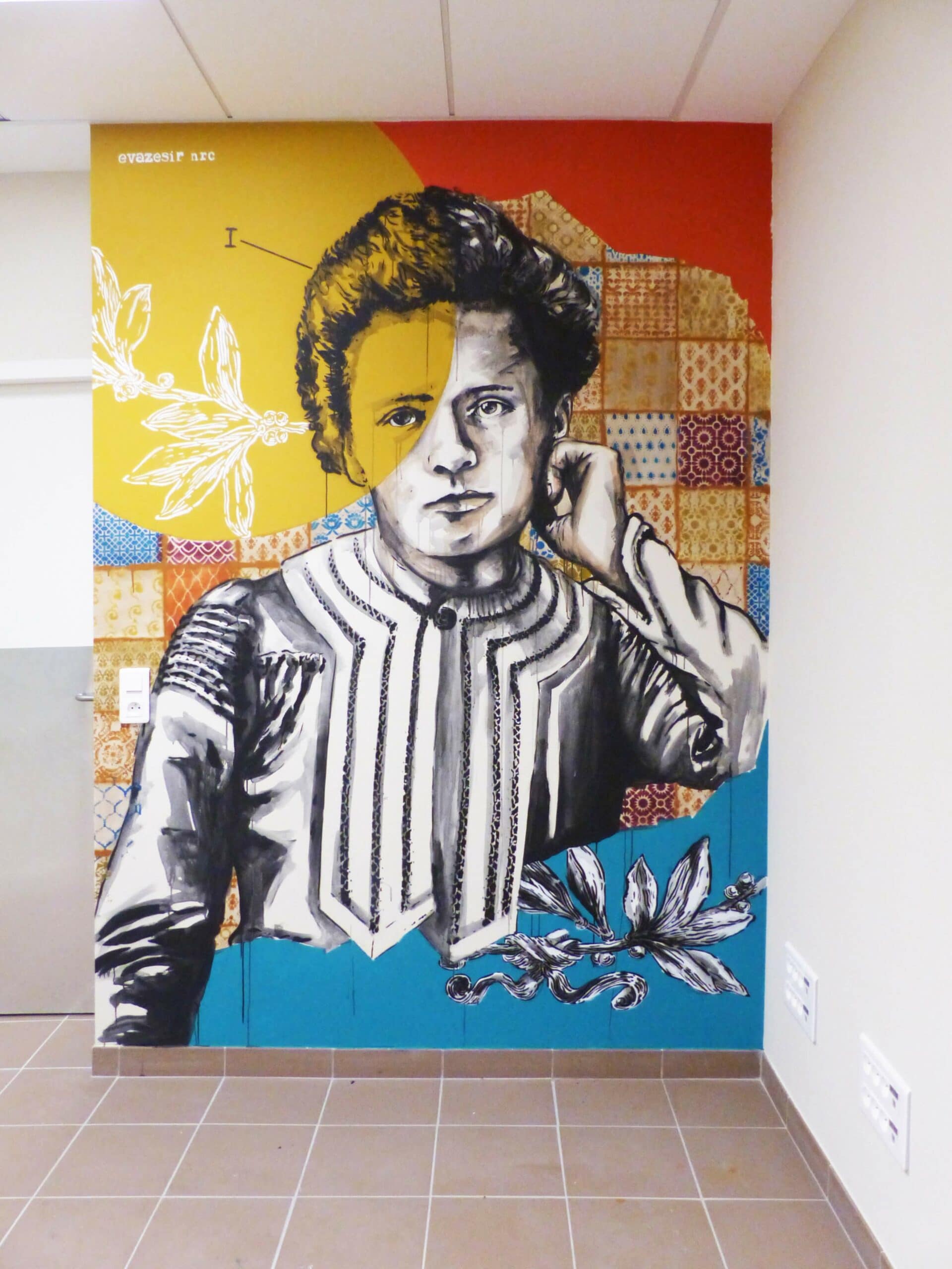 La Sorbonne x Evazésir | Fresque artistique du duo Evazesir • PALM