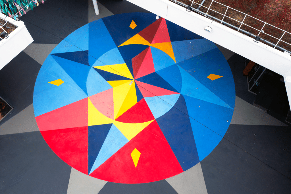 centre commercial le Ruban Bleu situé à Saint-Nazaire