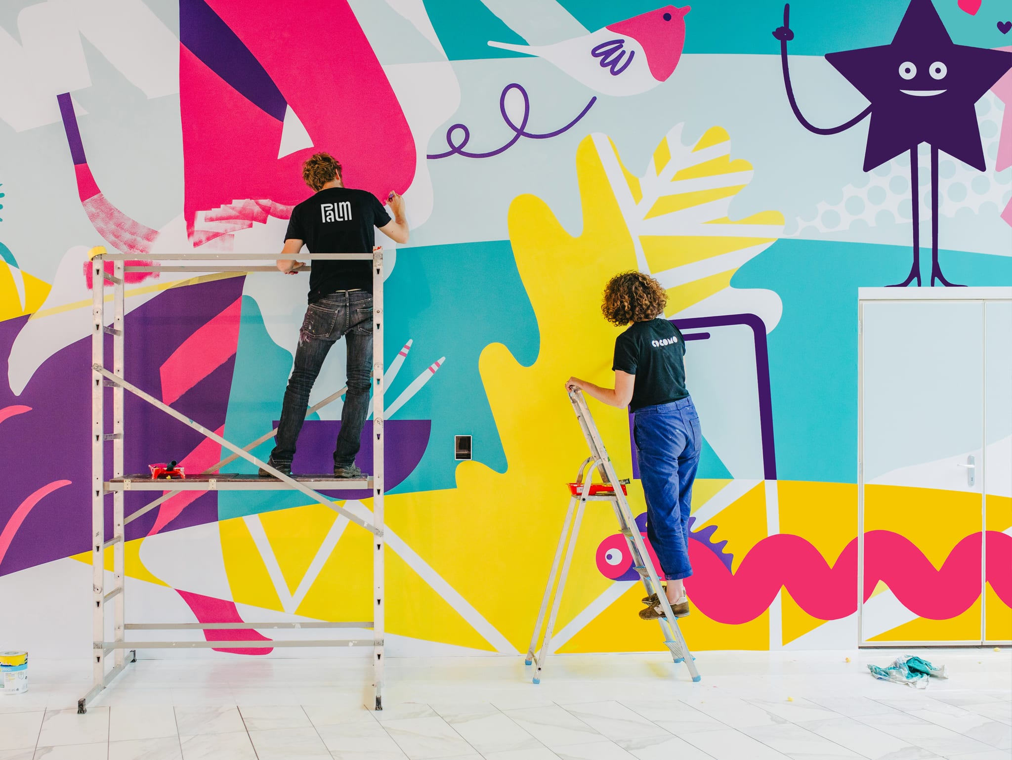 Klepierre centre commercial de Begles par le Collectif Cocomo