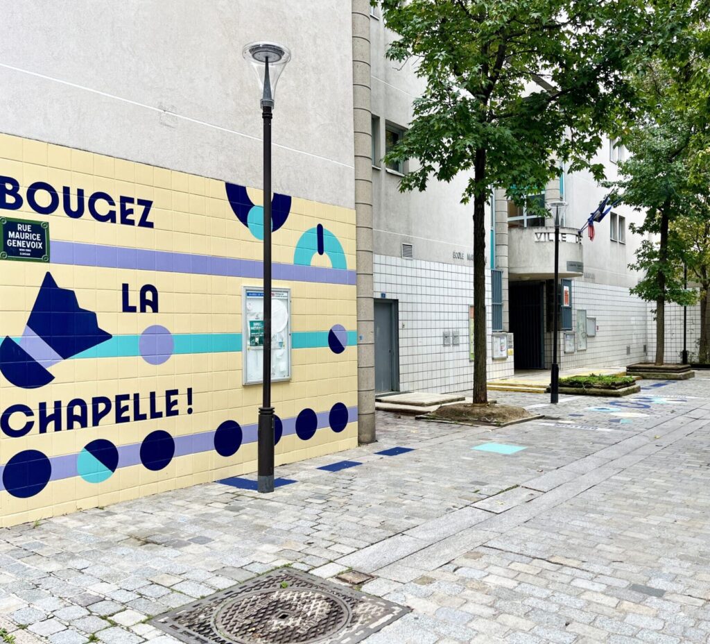 Réalisation : Ville de Paris - rue Maurice Genevoix